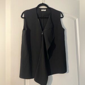 Vince blouse with zipper detail